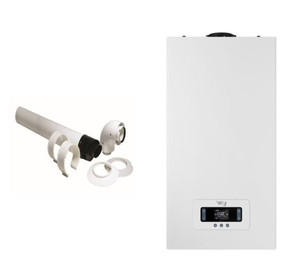 Vokera Synergy 25C 25kW Combi Boiler with Horizontal Flue pack