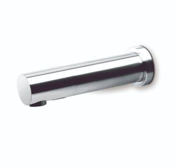 Lecico Atlas Pro Infrared Kirkby Wall Mounted Basin Spout Mains Operated Tap 220mm Projection Chrome TPKIRIR220MO.