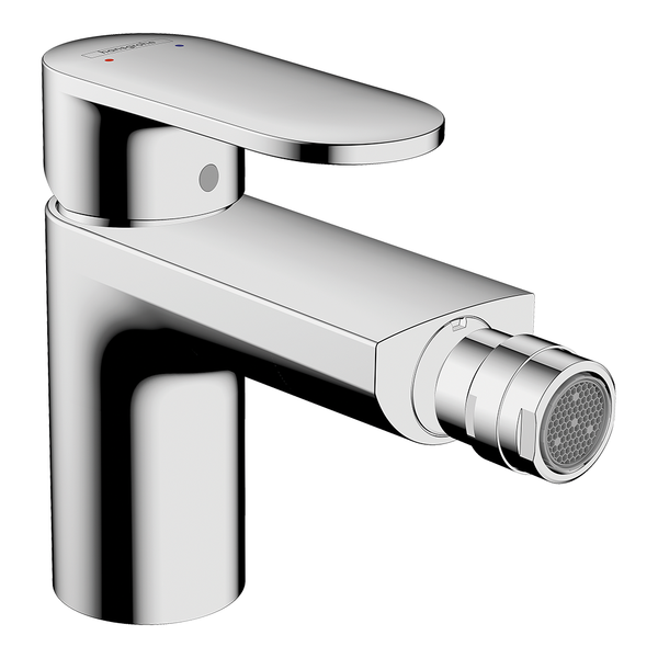 hansgrohe Vernis Blend Single lever bidet mixer with pop-up waste set, Chrome 71210000